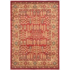 MAHAL, RED / NATURAL, 10' X 14', Area Rug, MAH697A-10