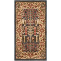 MAHAL, NAVY / NATURAL, 2'-2" X 4', Area Rug, MAH697E-24