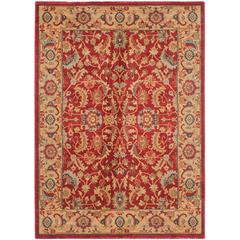 MAHAL, RED / NATURAL, 10' X 14', Area Rug, MAH699A-10