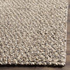 MANHATTAN, GREY / BROWN, 5' X 8', Area Rug