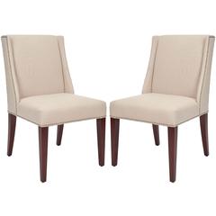 RACHEL 21''H ARM CHAIR - SILVER NAIL HEAD