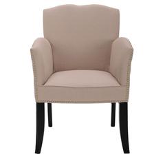 RACHEL ARM CHAIR W/ SILVER NAIL HEAD