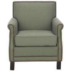 EASTON CLUB CHAIR - BRASS NAIL HEADS, MCR4572A