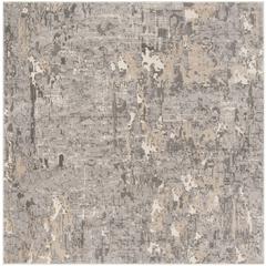 MEADOW 100, GREY, 6'-7" X 6'-7" Square, Area Rug, MDW178F-7SQ