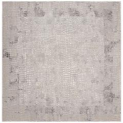 MEADOW 100, TAUPE / GREY, 6'-7" X 6'-7" Square, Area Rug