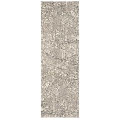 MEADOW, BEIGE / GREY, 2'-7" X 8', Area Rug