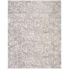 MEADOW, BEIGE / GREY, 8' X 10', Area Rug