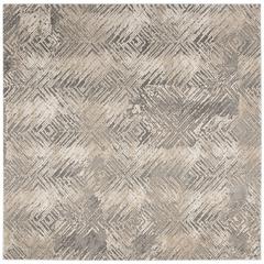 MEADOW, IVORY / GREY, 6'-7" X 6'-7" Square, Area Rug, MDW338A-7SQ