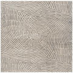 MEADOW, TAUPE, 6'-7" X 6'-7" Square, Area Rug, MDW343E-7SQ