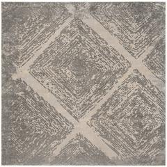 MEADOW, TAUPE, 6'-7" X 6'-7" Square, Area Rug, MDW344E-7SQ