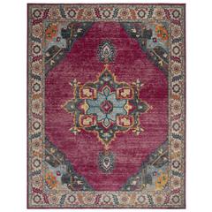 MERLOT 100, FUCHSIA / MULTI, 8' X 10', Area Rug