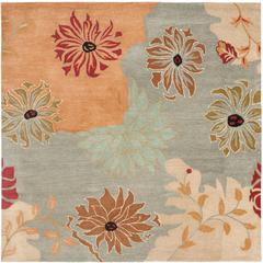 METRO, MULTI, 7' X 7' Square, Area Rug