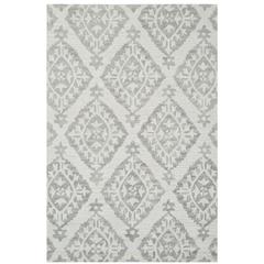 MICRO-LOOP, LIGHT GREY, 4' X 6', Area Rug