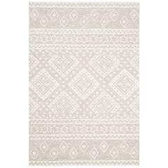 MICRO-LOOP, BEIGE / IVORY, 4' X 6', Area Rug