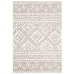MICRO-LOOP, GREY / IVORY, 4' X 6', Area Rug, MLP501F-4