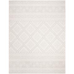MICRO-LOOP, GREY / IVORY, 8' X 10', Area Rug, MLP501G-8