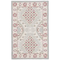 MICRO-LOOP, IVORY / RED, 2'-6" X 4', Area Rug
