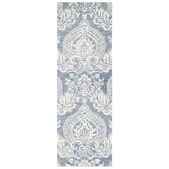 MICRO-LOOP, BLUE / IVORY, 2'-3" X 7', Area Rug, MLP512M-27