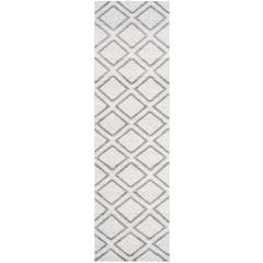 MICRO-LOOP, SILVER / DARK GREY, 2'-3" X 7', Area Rug
