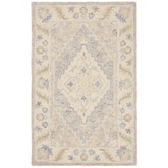 MICRO-LOOP, BEIGE / GREY, 2'-6" X 4', Area Rug