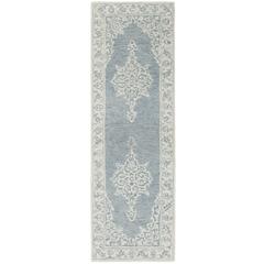 MICRO-LOOP, BLUE / LIGHT BLUE, 2'-3" X 7', Area Rug