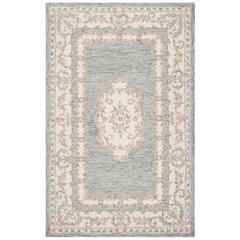 MICRO-LOOP, GREY / IVORY, 5' X 8', Area Rug, MLP903F-5