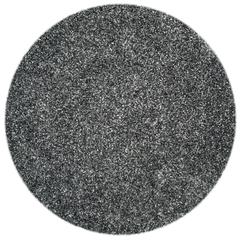 SG-MLS-Malibu Shag, CHARCOAL, 5' X 5' Round, Area Rug