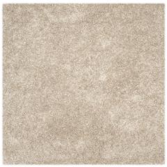 SG-MLS-Malibu Shag, NATURAL, 5' X 5' Square, Area Rug