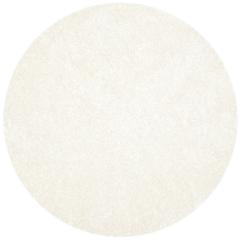 SG-MLS-Malibu Shag, WHITE, 5' X 5' Round, Area Rug
