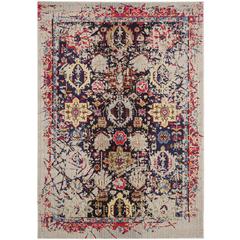MONACO, GREY / MULTI, 6'-7" X 9'-2", Area Rug, MNC206G-6