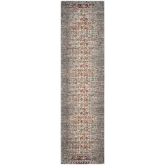 MONACO, GREY / IVORY, 2'-2" X 8', Area Rug, MNC208T-28