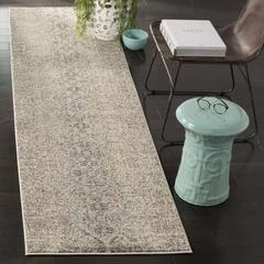 MONACO, GREY / MULTI, 2'-2" X 10', Area Rug, MNC209G-210