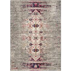 MONACO, GREY / IVORY, 11' X 15', Area Rug