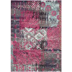 MONACO, PINK / MULTI, 6'-7" X 9'-2", Area Rug, MNC210D-6