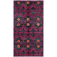 MONACO, PINK / MULTI, 2'-2" X 4', Area Rug, MNC213D-24