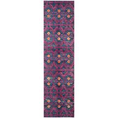 MONACO, PINK / MULTI, 2'-2" X 8', Area Rug, MNC213D-28