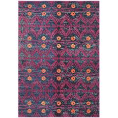 MONACO, PINK / MULTI, 4' X 5'-7", Area Rug, MNC213D-4