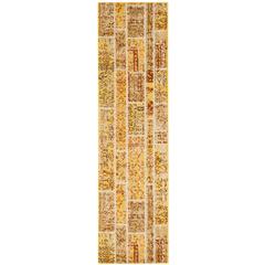 MONACO, YELLOW / MULTI, 2'-2" X 8', Area Rug