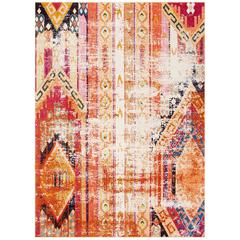 MONACO, ORANGE / MULTI, 8' X 11', Area Rug, MNC222H-8
