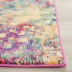 MONACO, PINK / MULTI, 2'-2" X 10', Area Rug, MNC225D-210
