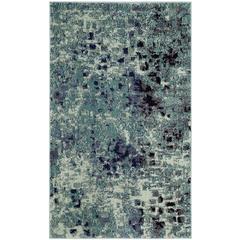 MONACO, LIGHT BLUE / MULTI, 3' X 5', Area Rug