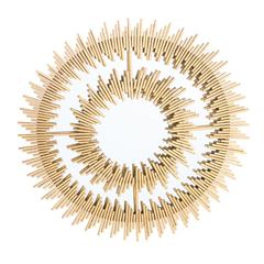 Kalani Mirror, Gold Foil