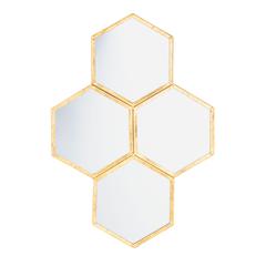 Galen Mirror, Gold Foil