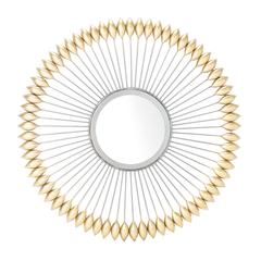 Rulan Mirror, Zinc/Gold