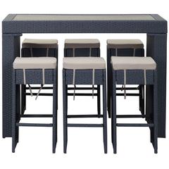 Sanders Outdoor Bar Set