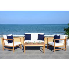 Montez 4 Pc Outdoor Set With Accent Pillows