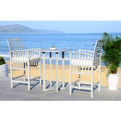 Pate 3 Pc Bar 39.8-Inch H Table Bistro Set