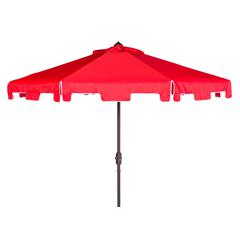 Uv Resistant Zimmerman 9 Ft Crank Market Push Button Tilt Umbrella With Flap