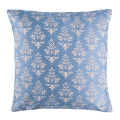 Seanna Pillow, Blue/Tan