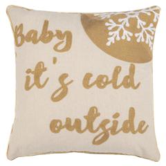 Cold Outside Pillow